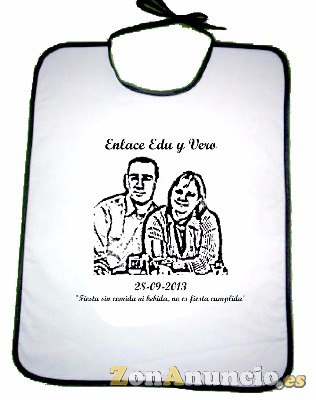 Detalle original boda baberos / venta toda España